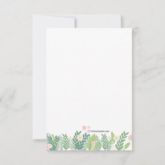 Invitation Flamant rose rose Enregistrer la date de publicati (Dos)