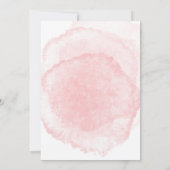 Invitation Flamant rose rose tropical Wedding shower de pivoi (Dos)