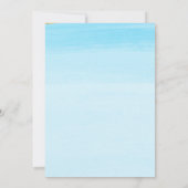 Invitation Flamant rose tropical Fête de l'anneau gonflable A (Dos)