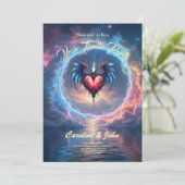 Invitation Flamebound Heart of the Moon – Gothic Cosmic Love (Debout devant)