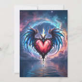 Invitation Flamebound Heart of the Moon – Gothic Cosmic Love (Dos)