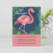 Invitation Flamingle Celebration (Debout devant)
