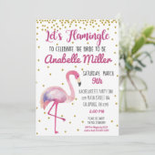 Invitation Flamingle Enterrement de Vie de Jeune F (Debout devant)