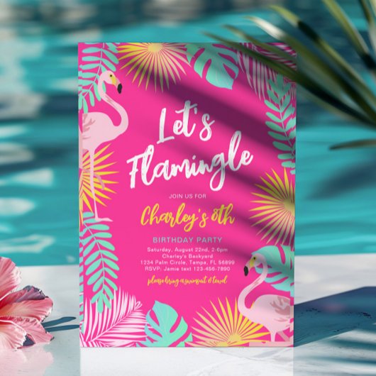 Invitation Flamingle Party
