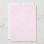 Invitation Flammes de neige à l'extérieur de la Parties scint (Dos)