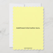 Invitation Flammes modifiables Barbecue de quartier grillades (Dos)