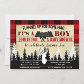 Invitation Flannel vers le haut pour un peu de plaisir Buffal (Devant)