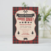 Invitation Flapjacks, Flannel & Fun ! Anniversaire de Buffalo (Debout devant)