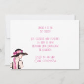 Invitation Flapper Girl Cocktail Party (Dos)