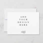 Invitation Flat Cards Printing (Devant)