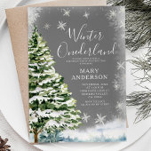 Invitation Flèches blanches Hiver Onederland 1er anniversaire