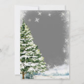 Invitation Flèches blanches Hiver Onederland 1er anniversaire (Dos)