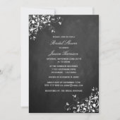 Invitation Flèches Blanches Sur La Fête des mariées Du Tablea (Devant)