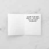 Invitation Fléchettes Vintage Coucher de soleil    (Intérieur)