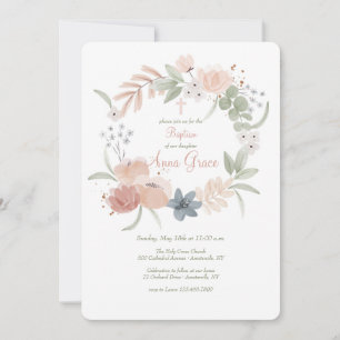 Invitation Fleur d'aquarelle