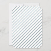 Invitation Fleur d'aquarelle Brunch Fête des Mères (Dos)