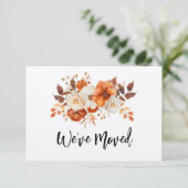 Invitation fleur d'automne rustique nouvelle adresse faire-pa (Debout devant)