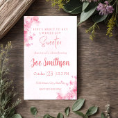Invitation Fleur de Cerisier Fleurale Rose