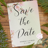 Invitation Fleur de cerisier rose