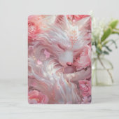 Invitation Fleur de Cerisier Rose – Arbre Sakura (Debout devant)