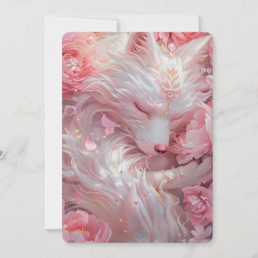 Invitation Fleur de Cerisier Rose – Arbre Sakura (Devant)