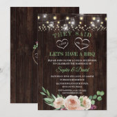 Invitation Fleur de champagne rose après avoir fait Mariage B (Devant / Derrière)