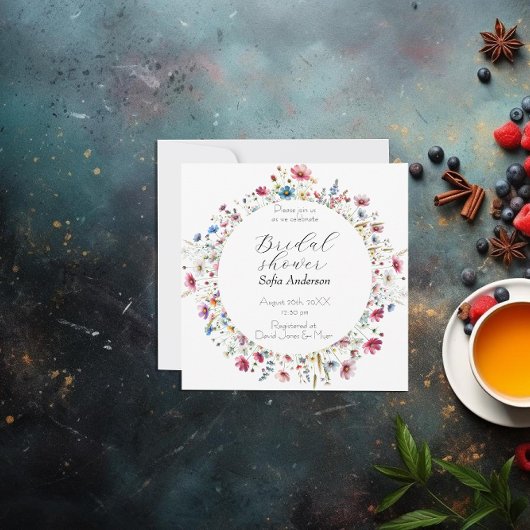 Invitation fleur de la Fête du Jardin