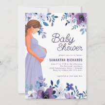 Fleur de lavande violette | BABY SHOWER