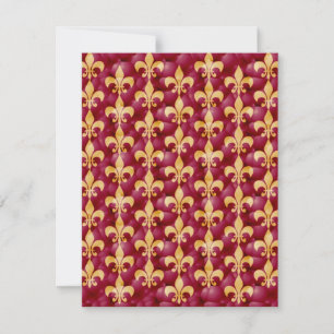 Invitation Fleur de Lis