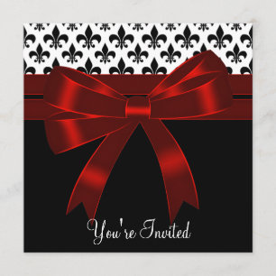 Invitation Fleur de Lis