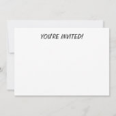 Invitation Fleur de Lis français de la Nouvelle-Orléans (Dos)