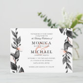 Invitation Fleur de lune | mariage botanique moderne (Debout devant)