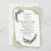 Invitation Fleur de printemps (Devant)