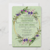 Invitation Fleur de printemps (Devant)