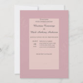 Invitation Fleur de Satin Wedding (Devant)