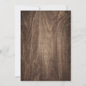 Invitation Fleur de tournesol rustique Fête de Graduation Flo (Dos)