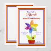 Invitation Fleur de Tourniquet (Devant / Derrière)