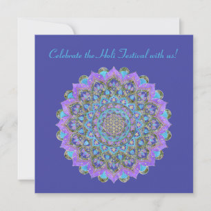Invitation Fleur De Vie - Mandala India Style 2