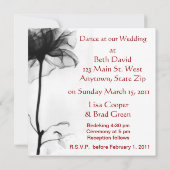 Invitation Fleur de vie Mariage juif (Dos)