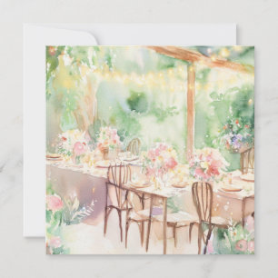 Invitation Fleur délice : Jardin enchanteur, Un Baby shower