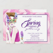 Invitation Fleur d'Equinox Printemps (Devant / Derrière)