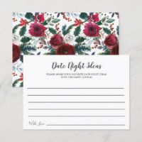 Fleur d'hiver Fleur de la nuptiale Date Nuit Idées