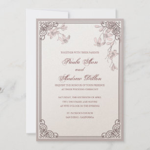 Invitation Fleur d'oranger