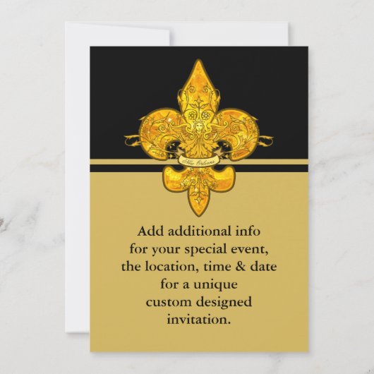 Invitation Fleur du Guardian (Dos)