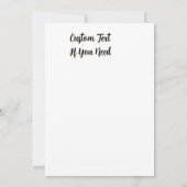 ✨ Invitation Fleur en Papier pour les Invités de l (Dos)