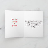 ✨ Invitation Fleur en Papier pour les Invités de M (Intérieur)