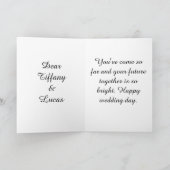 ✨ Invitation Fleur en Papier pour Mariage ✨ (Intérieur)