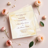 Invitation Fleur Ethereal Magnolia, Mariage