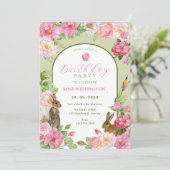 Invitation Fleur fleur de fleurs fleur anniversaire (Debout devant)