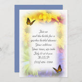 Invitation Fleur Fleur d'Été (Devant / Derrière)